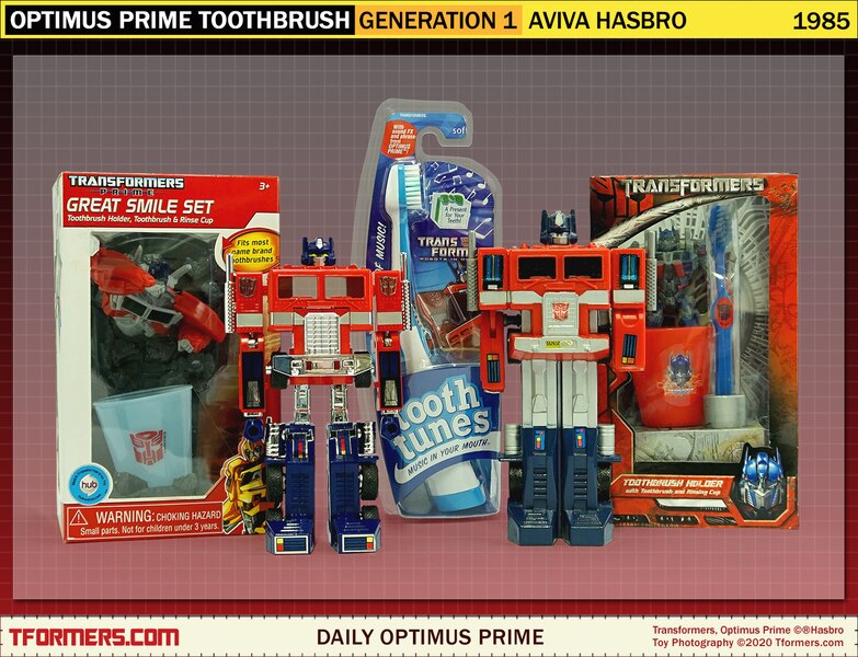 Transformers Optimus Prime Toothbrushes (1 of 1)